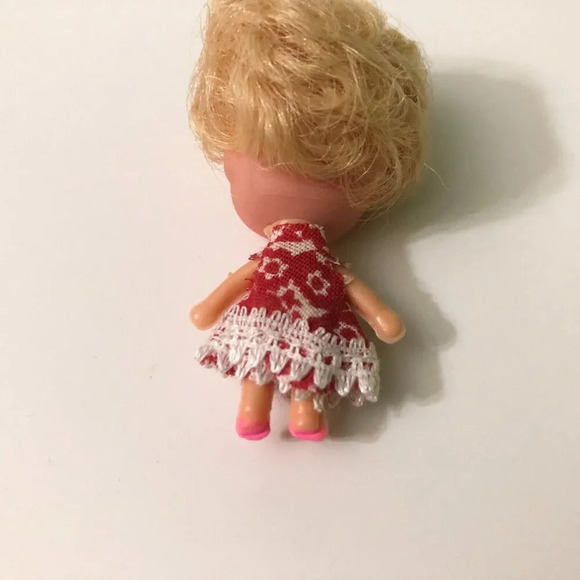 Vintage Liddle Kiddle Clone Doll Necklace Loop 2 Inch Tall - Picture 11 of 12